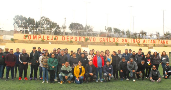 Anuncian obras de conservación del Complejo Deportivo de Los Vilos