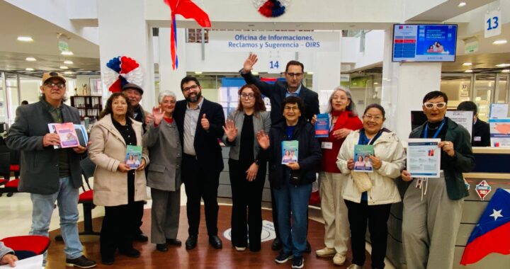 Destacan inicio del aumento de la PGU a $250 mil y pago del Aguinaldo de Fiestas Patrias para pensionados de la región