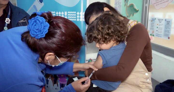 Refuerzan llamado a completar la vacunación contra el Sarampión