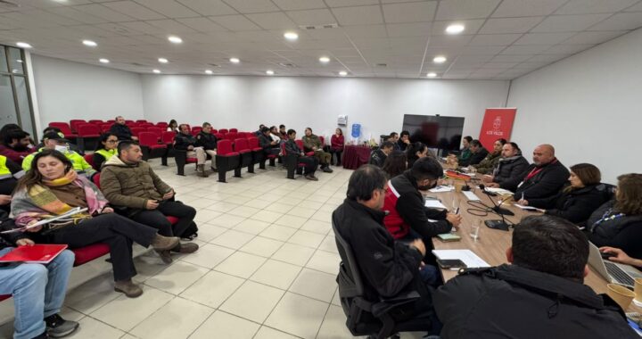 Refuerzan medidas preventivas en Los Vilos ante llegada de lluvias y viento