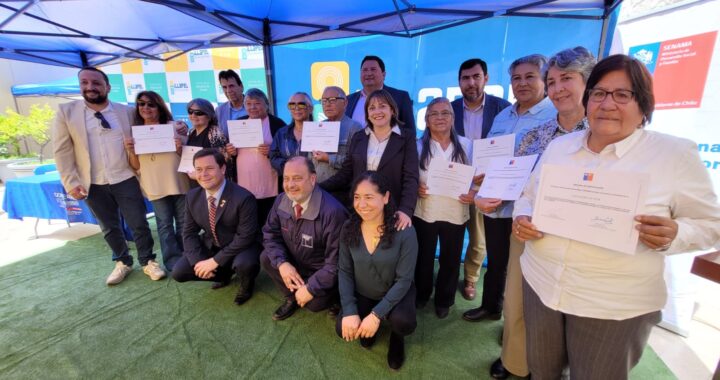 Fondo Nacional del Adulto Mayor adjudica 63 proyectos por más de $61 millones en el Choapa